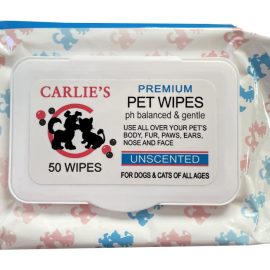 Carlies Premium Multi Purpose Pet Wipes 50 Pack